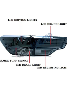 适用于丰田汉兰达highlander2015-2019年款改装后尾灯后尾灯组