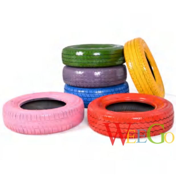 幼轮胎滑板车 彩色橡胶轮胎 轮胎架 格乐普幼儿园儿童多功能组合