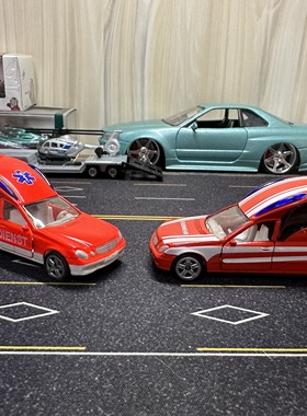 德国 SIKU 合金车模  奔驰 救护车 绝版  库存散货  儿童礼物玩具