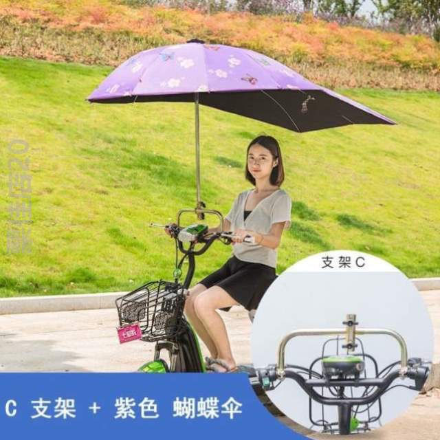 装雨伞神器#方便摩托车雨棚新款电动车下雨天可折叠可拆卸专用蓬