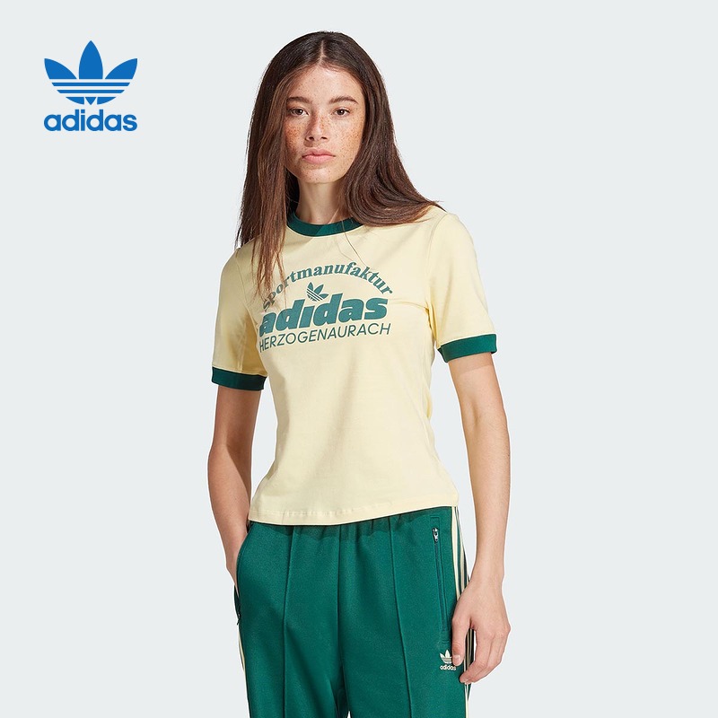 阿迪达斯 （adidas）2024春女短袖T恤 IT9868