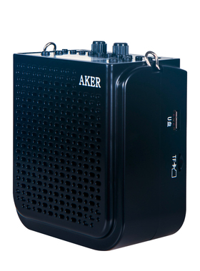 AKER/爱课 AK77大功率扩音器教学扩音机无线小蜜蜂便携式户外音箱