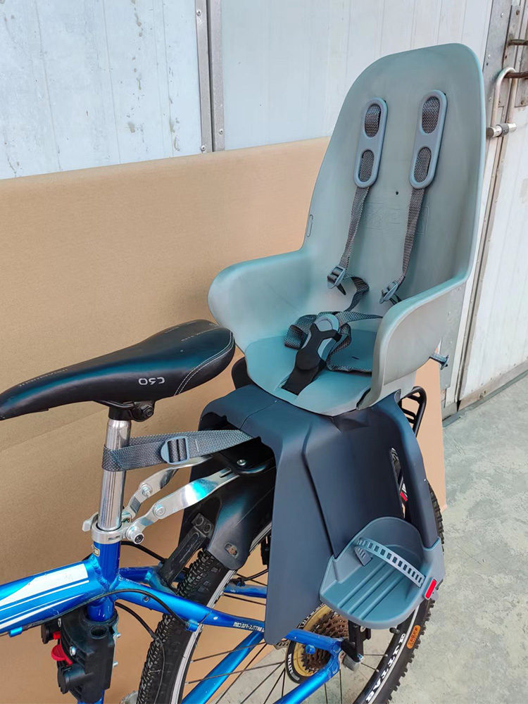 折叠车山地车女式自行车儿童座椅安全后置宝宝后货架安装固定