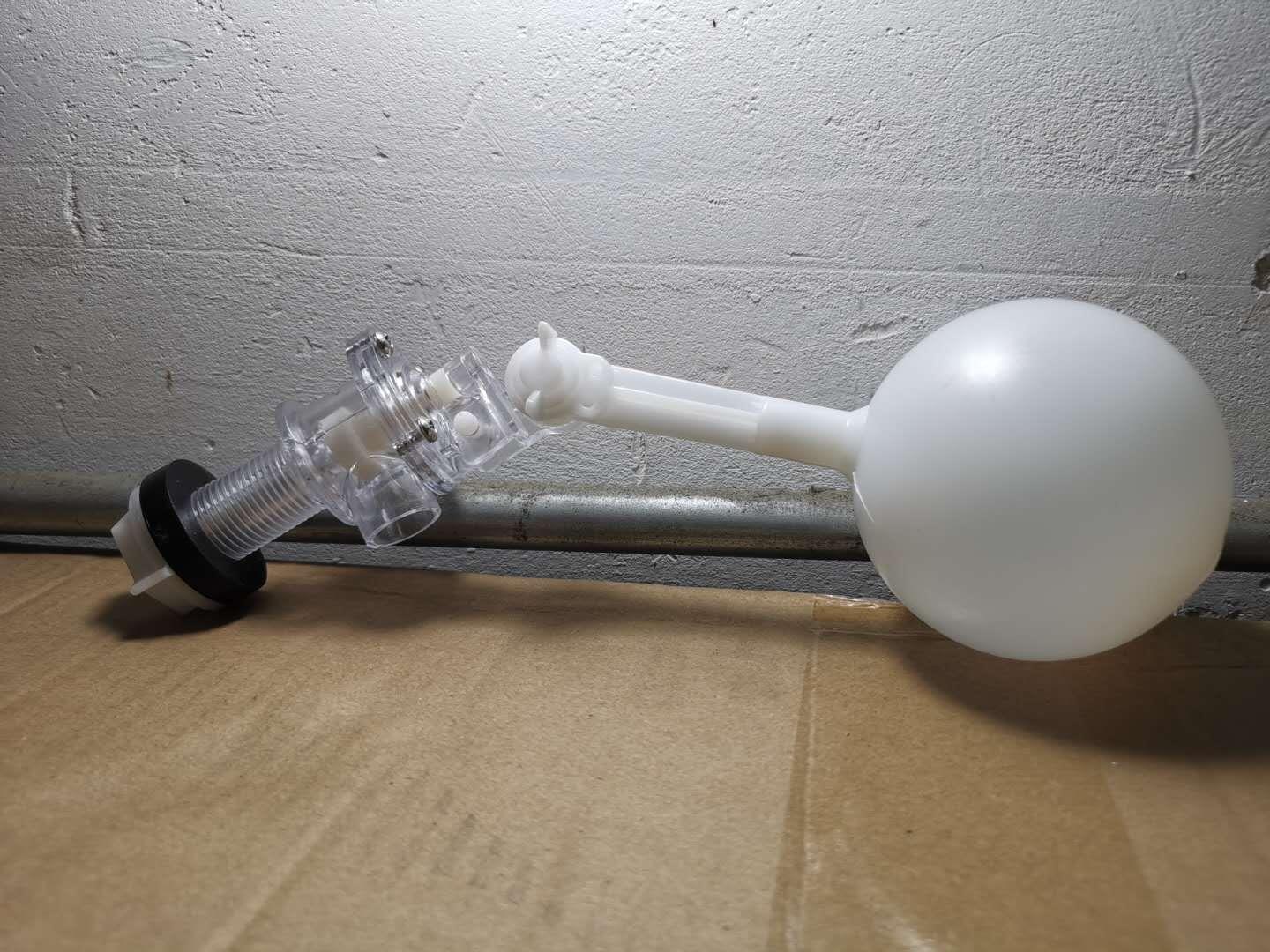 4分防弹玻璃浮球阀DN15塑料可调式任意角度水箱水塔浮球阀进水阀