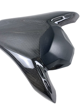 适用摩托车配件川崎Z900改装碳纤维后驼峰 全真碳纤维后尾座盖17+