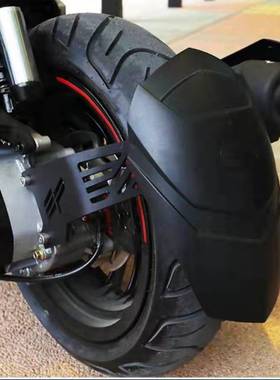 摩托车配件标致SF4 150改装后挡泥板 后盾牌照精品套装不锈钢升级
