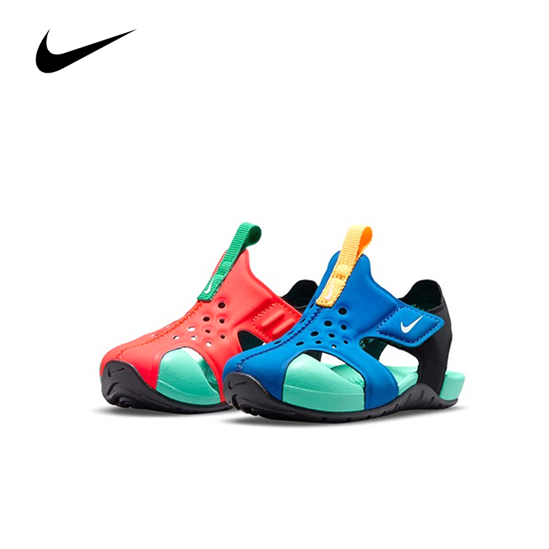Nike耐克凉鞋儿童鞋2023夏季新款小童鞋男童女童婴童宝宝沙滩童鞋
