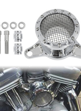 摩托车配件哈雷XL883 XL1200复古铝合金空滤摩托车改装CNC滤清器