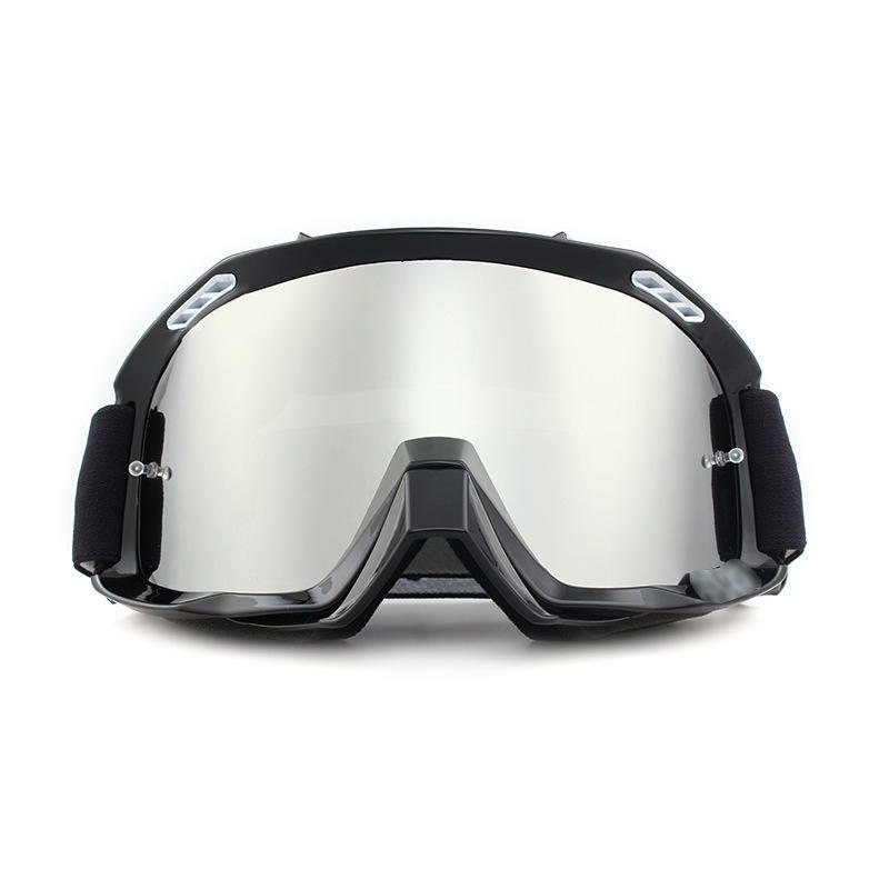 摩托车越野骑行风镜 防风防沙防雾 可套近视镜户外头盔护目镜