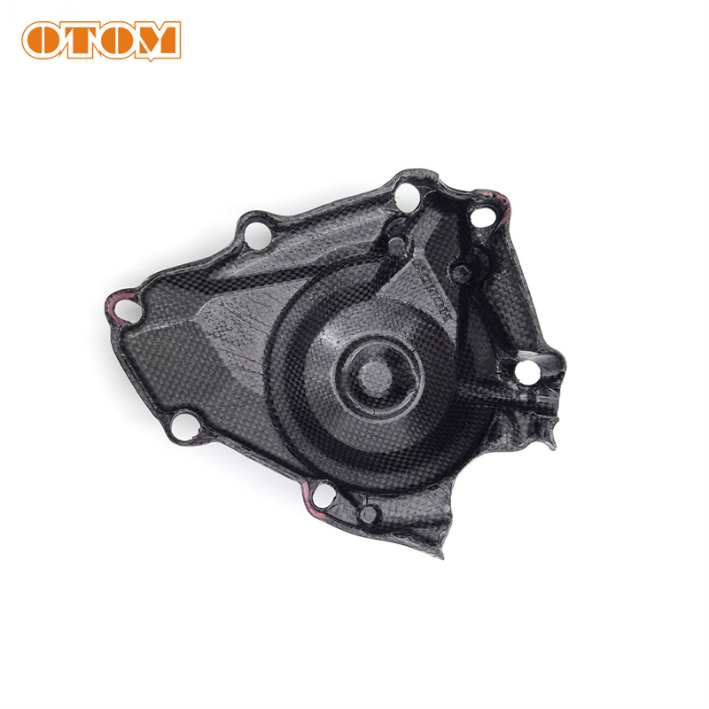 OTOM 适用于本田CRF45021-24碳纤维磁电机保护盖越野摩托车发动机