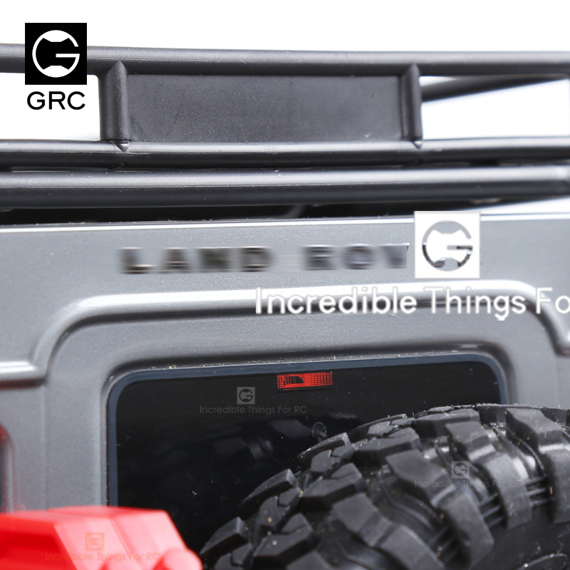 GRC TRX4 RC4WD D90 模型车 路虎卫士金属车标Logo #GAX0055 / 56
