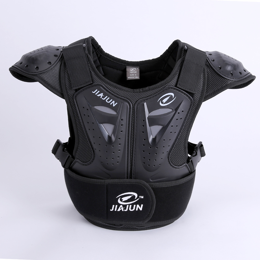 儿童平衡车摩托车自行车骑士装备越野护甲衣赛车护胸护甲衣2-6