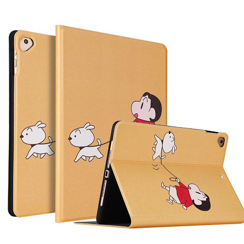 适用苹果iPad10平板保护外壳Pro皮套AIR5图案mini6可爱卡通软硅胶