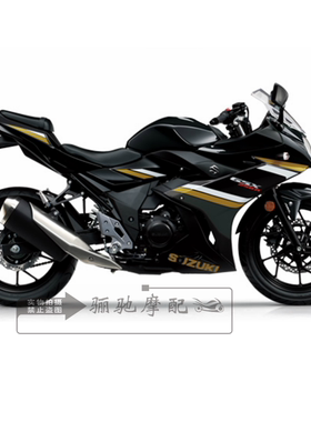 适用铃木GSX250R ABS摩托车贴花黑色复古版原厂贴花侧边贴