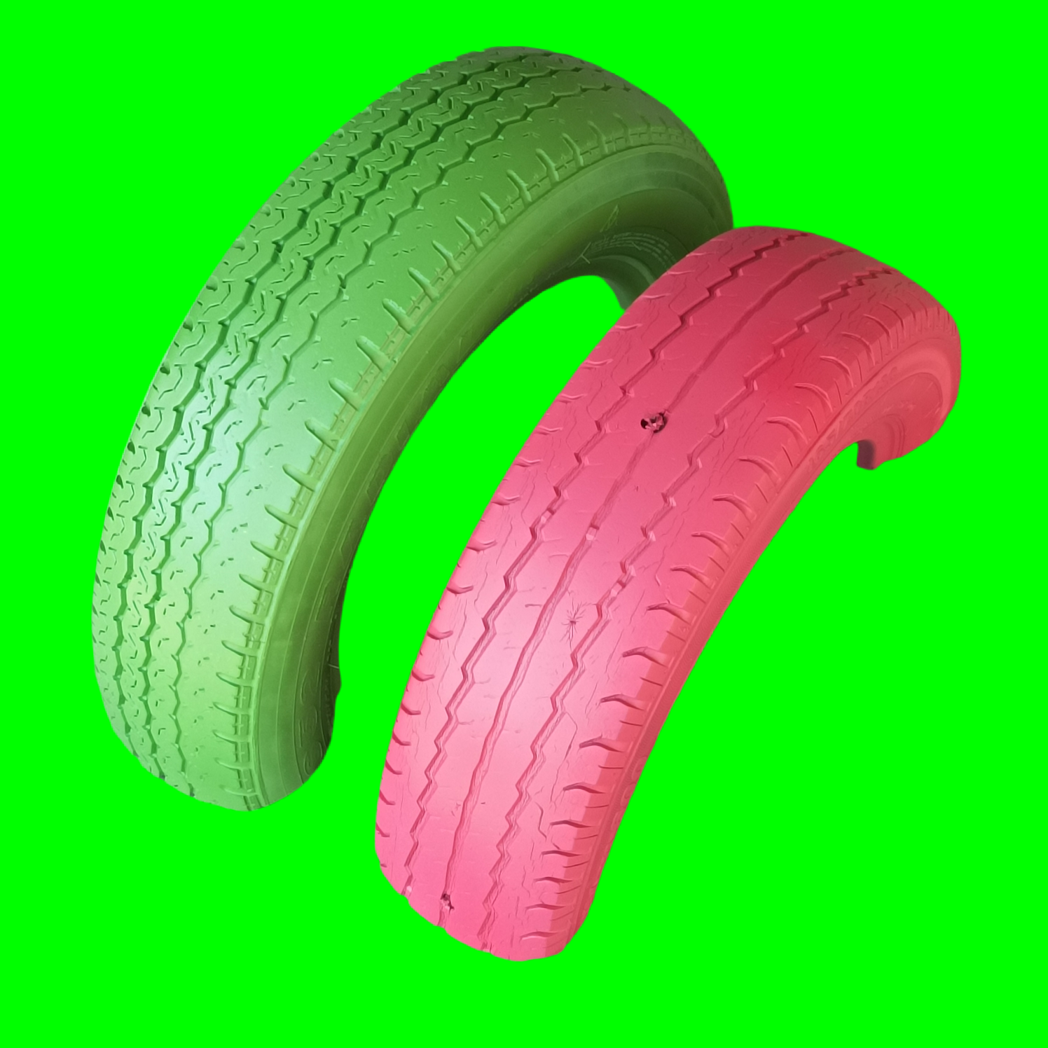 半圆彩绘轮胎  纯色半个轮胎幼儿园道具 装饰道具 公园游乐场摆设