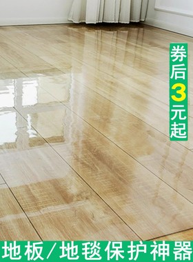透明地垫pvc门垫塑料地毯木地板保护垫膜进门客厅家用防水滑垫子