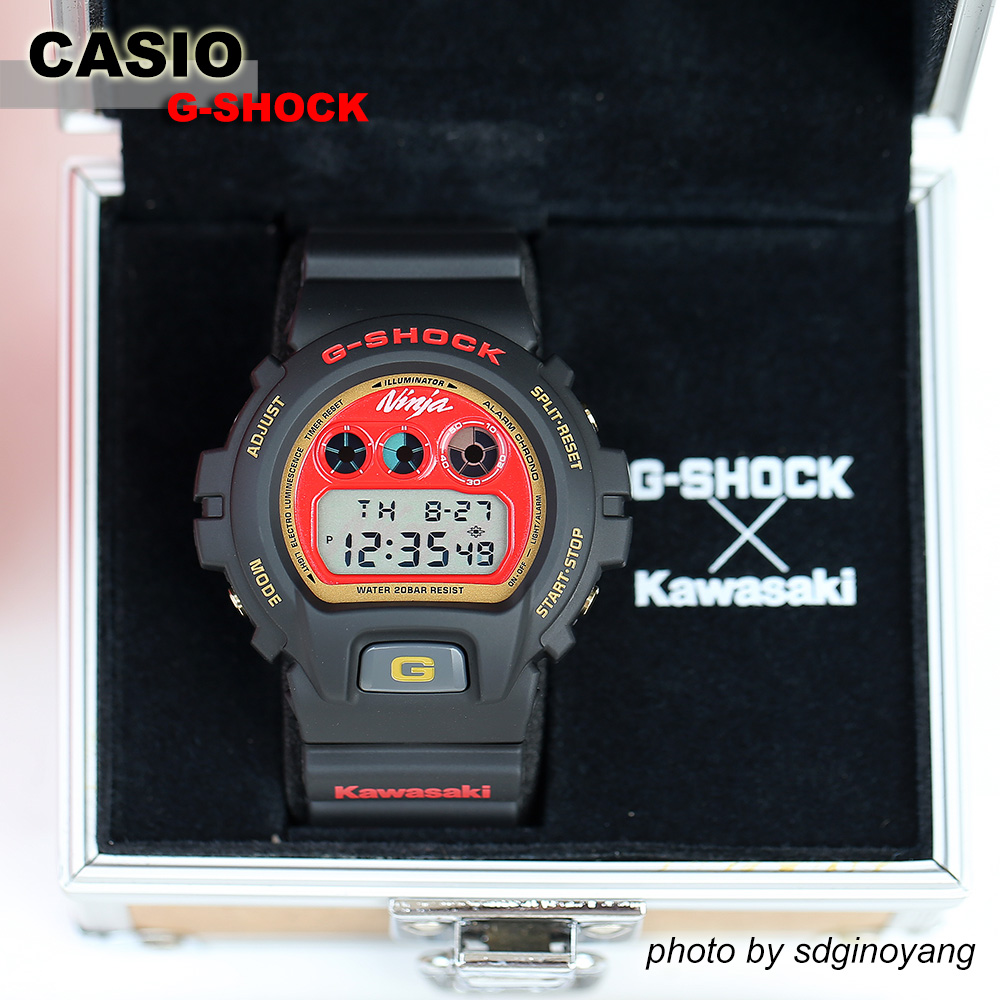 CASIO卡西欧G-SOHCK x 川崎Ninja DW-6900 GPZ900R纪念全新现货
