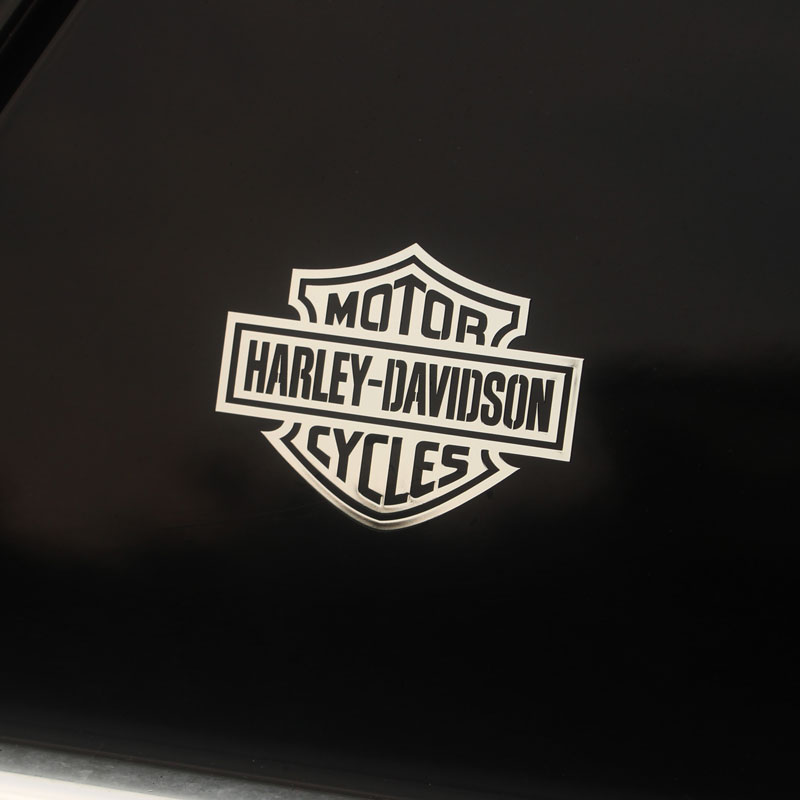 哈雷戴维森摩托机车电动车个性装饰贴改装金属车尾标创意汽车贴标
