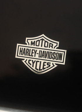 哈雷戴维森摩托机车电动车个性装饰贴改装金属车尾标创意汽车贴标