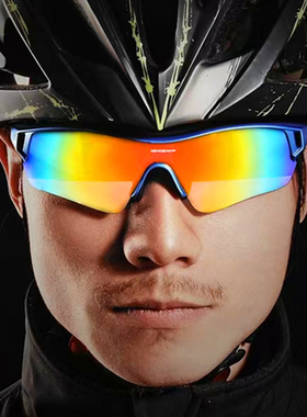 新款骑行眼镜运动户外太阳镜防风沙摩托车山地自行车墨镜男女装备