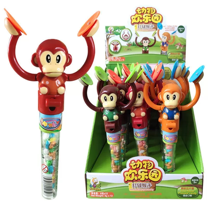 网红同款小乐蜂打猴子猴赛雷小猴拍拍手压玩具创意玩具