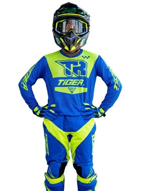 2021新款越野摩托车套装包含衣服和裤子儿童款儿童专用比赛越野