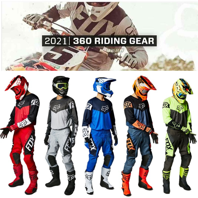 山地摩托车越野骑行服套装MX360越野长袖赛车速降骑行服定制男