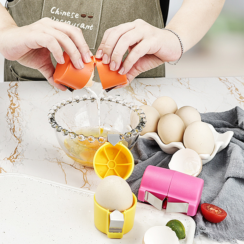 不锈钢开蛋器开鸡蛋小工具鸡蛋开壳商用打蛋壳家用鸡蛋饼神器