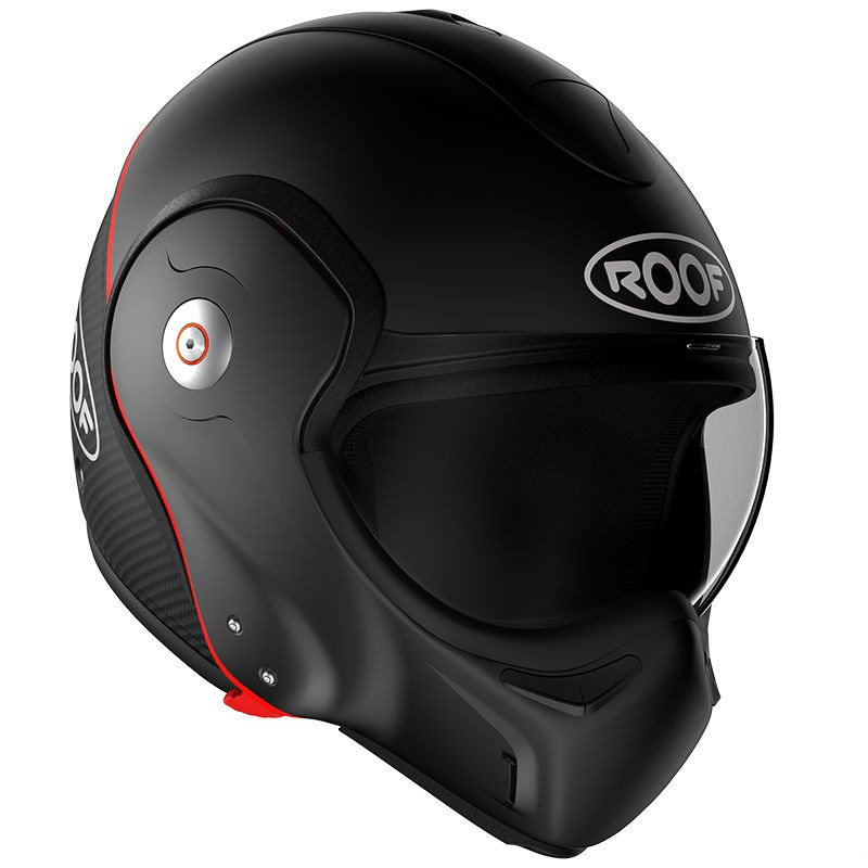 正品法国ROOF摩托车外星人哈雷复古四季碳纤维多功能防雾揭面头盔