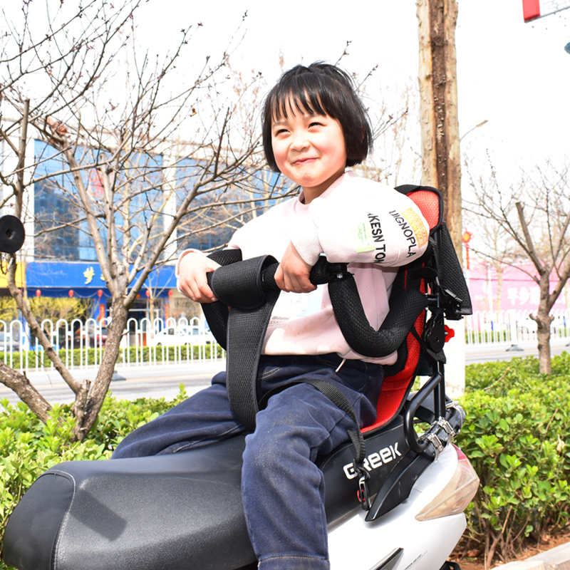 电动摩托车儿童安全座椅后置小孩宝宝电瓶车踏板车大电车后座婴幼