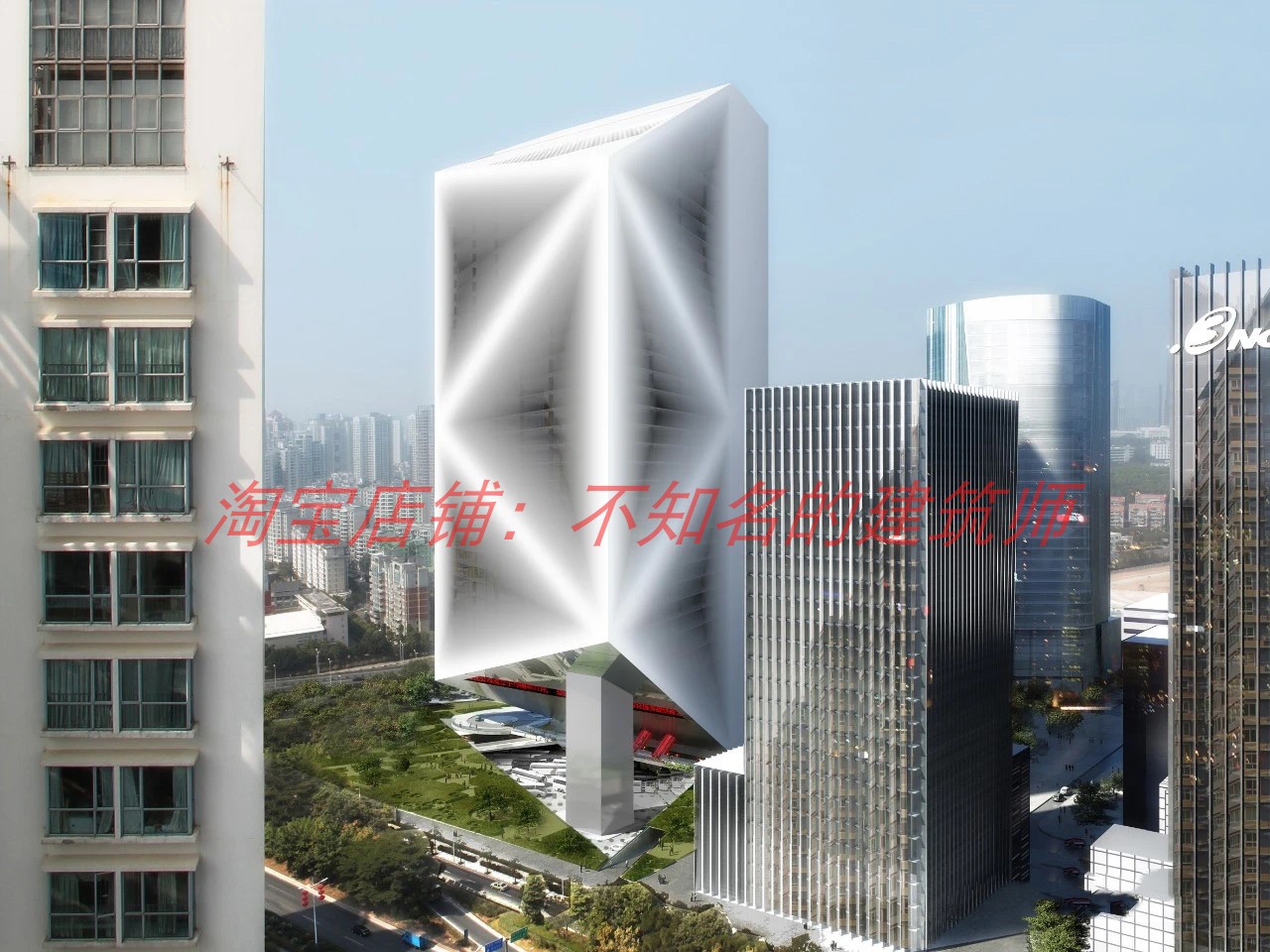 【OMA】深圳腾讯滨海大厦库哈斯竞赛方案177MB