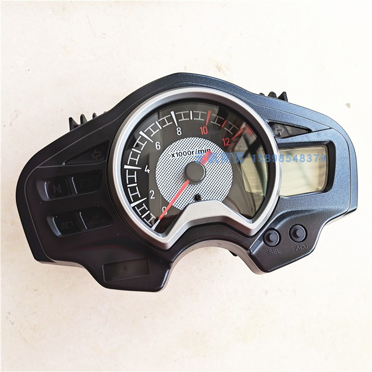 适用于摩托车配件豪爵骊爽HJ150-8   HJ125-20仪表总成里程表速度