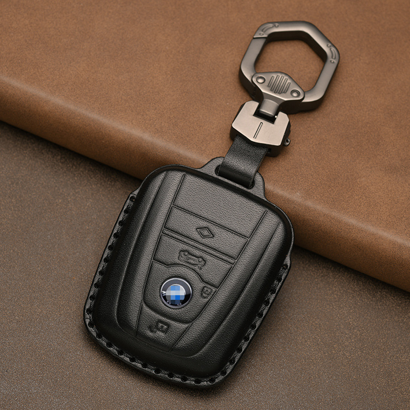 适用于宝马i3钥匙套i8新能源车真皮汽车钥匙包专用男士保护套时尚