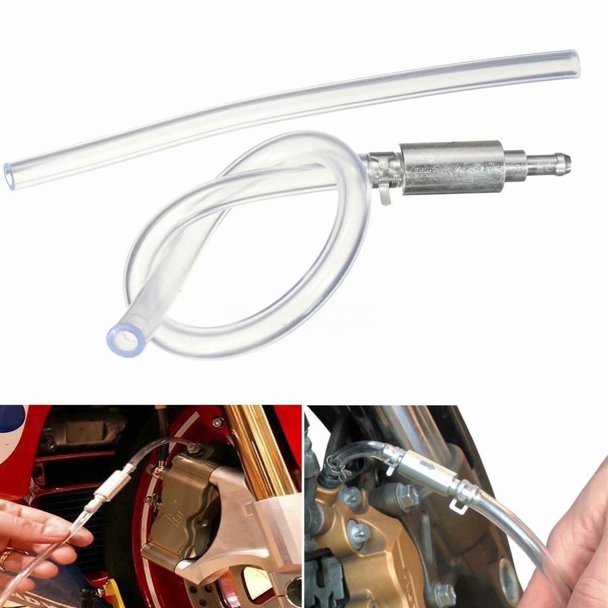 摩托车加油管 摩托车工具液压制动器泄放气工具单向阀抽油管
