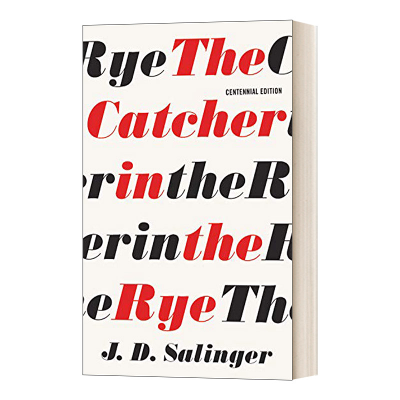 The Catcher in the Rye 麦田里的守望者 100周年纪念版 英文原版小说 进口英语书籍