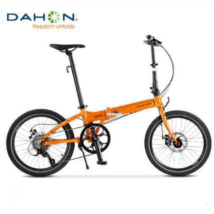 大行D8折叠自行车kba083铝合金变速车单车20寸碟刹8变速男女赛车