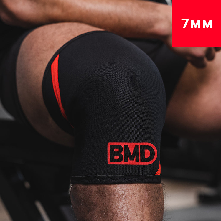 经典7mm包邮硬款BMD护膝护腿套膝护具IPF力量举重SBD大力士健身