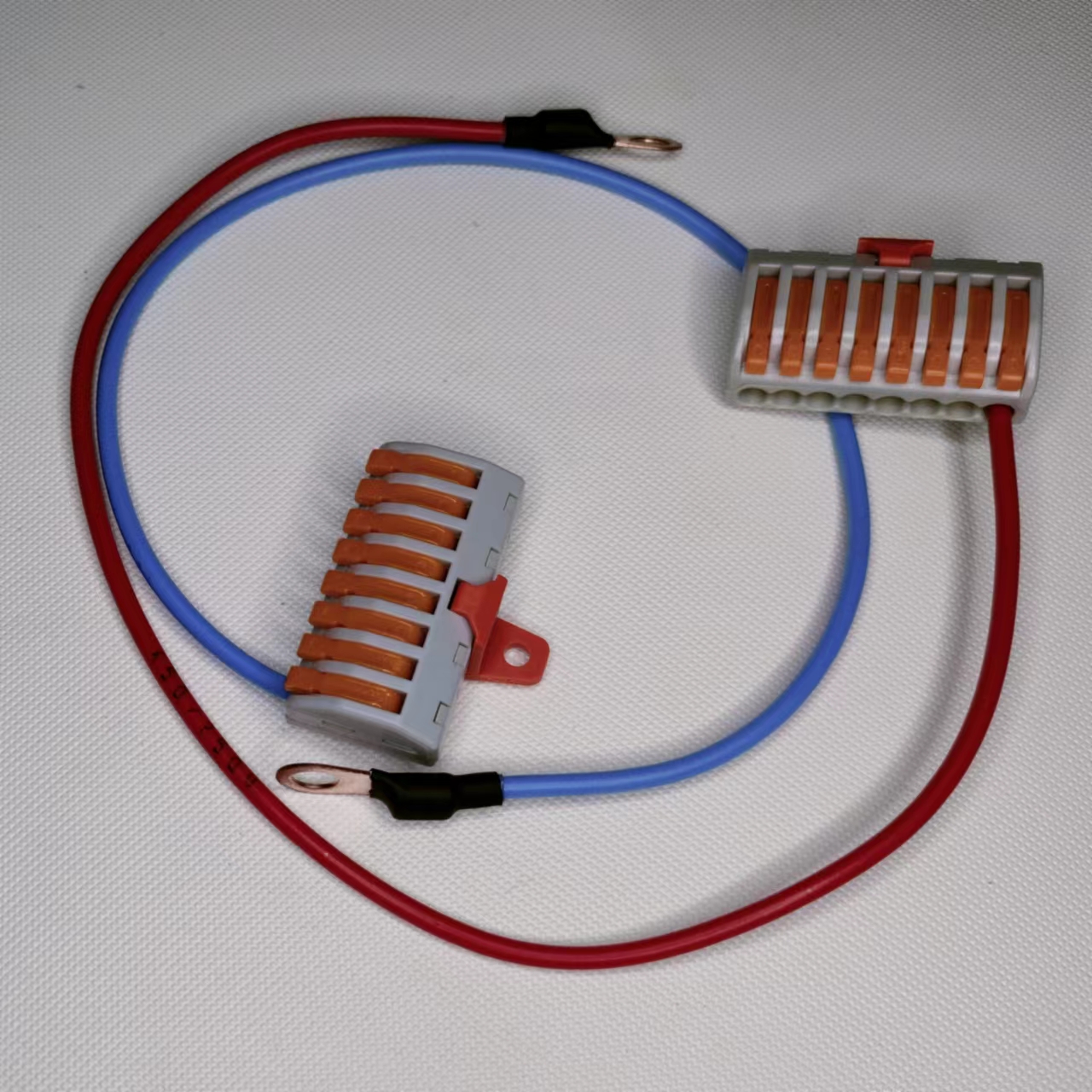 电动摩托机车踏板电瓶及ACC取电接口快速连接端子分线器