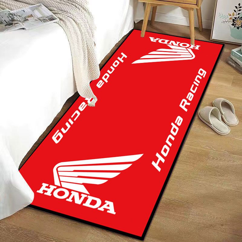摩托车地毯雅马哈杜卡迪本田哈雷机车展览地垫赛车停车毯定制logo