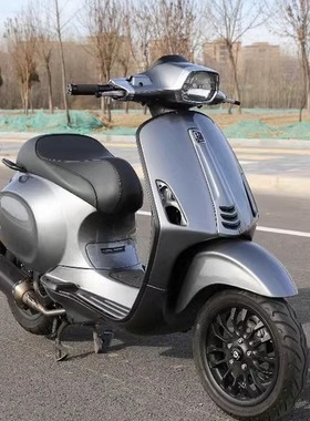 标致150姜戈摩托车踏板复古雅马哈125cc小自由男女代步燃油摩托车