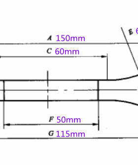 GBT 8804.3热塑性塑料管材拉伸刀模  聚烯烃管材抗拉裁刀