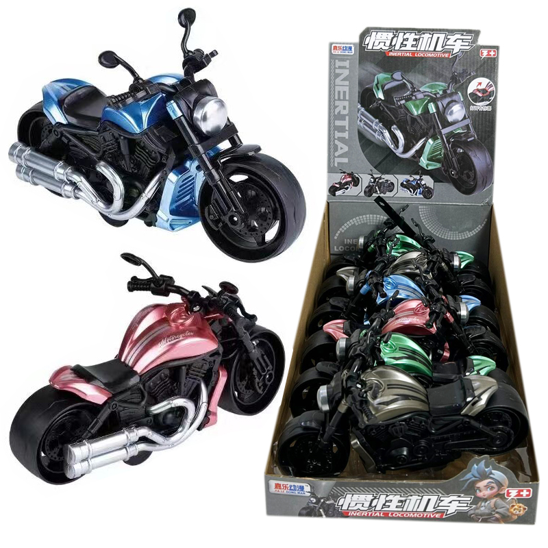 儿童创意糖果玩具高颜值惯性滑行摩托车机车赛车模型男孩惊喜礼物