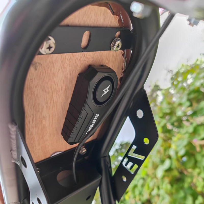 super73电动车摩托车防盗报警器无线遥控报警器防撬自行车免接线
