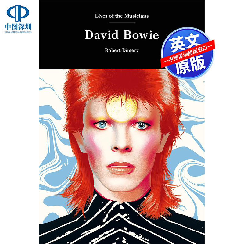 英文原版 David Bowie 大卫·鲍伊 音乐家的生活系列 英国摇滚乐先锋 90年代流行歌手 Robert Dimery 罗伯特·迪梅里