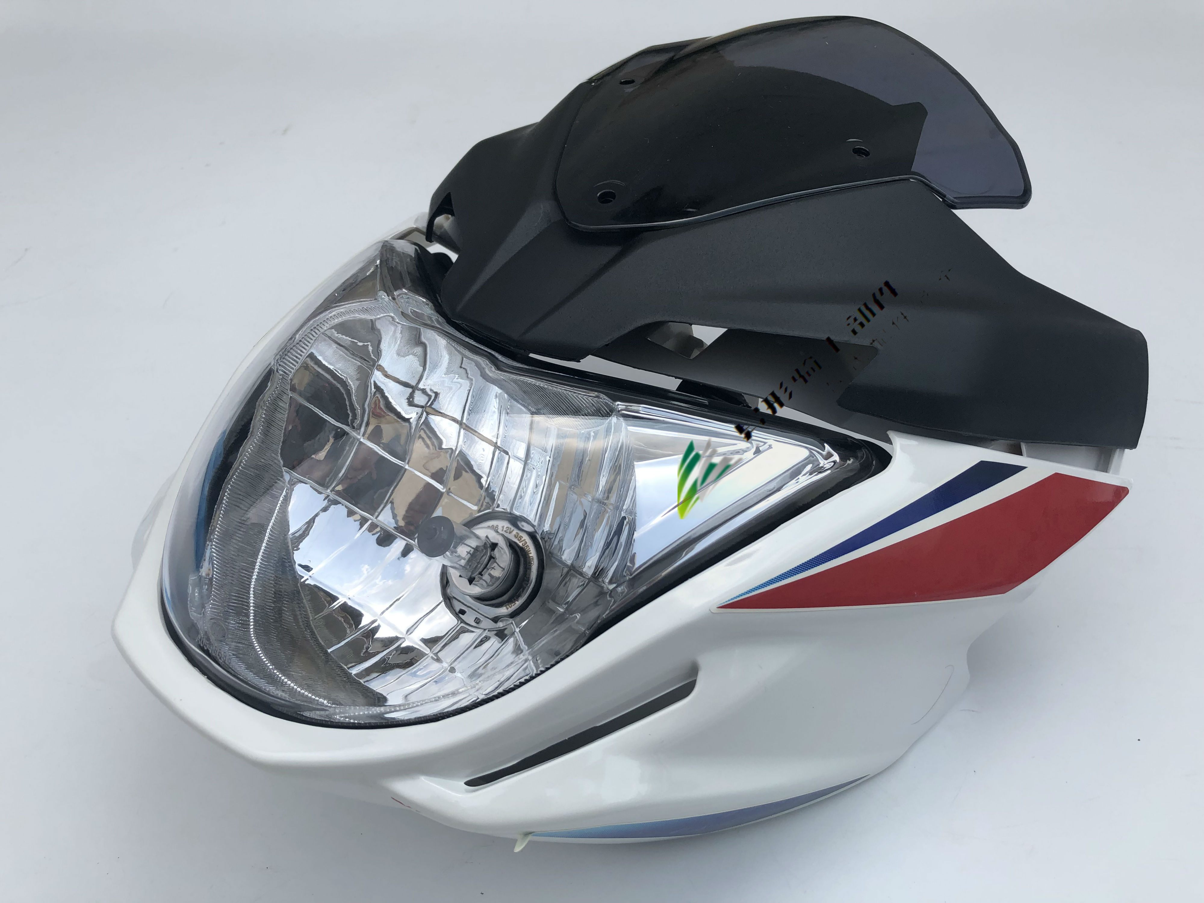 隆鑫珠峰豪达麟龙摩托车HD150-G LL150-6魔神锋神大灯头罩导流罩