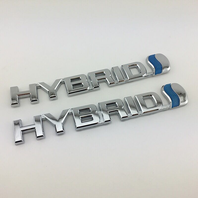 适用于丰田混合动力车标卡罗拉雷凌凯美瑞HYBRID标志英文字母标志