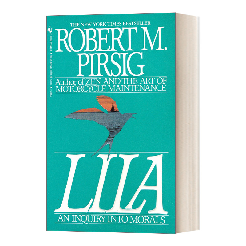 英文原版 Lila An Inquiry Into Morals 寻找莱拉 禅与摩托车维修艺术续作 罗伯特 波西格Robert Pirsig 英文版 进口英语原版书籍