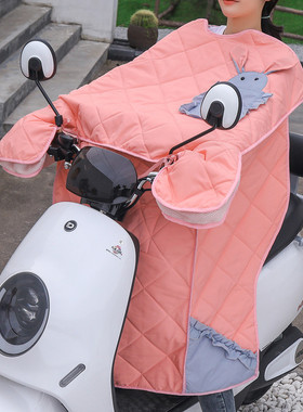 夏季电动车挡风罩遮阳罩四季通用小型电瓶摩托车防晒挡风被春秋款