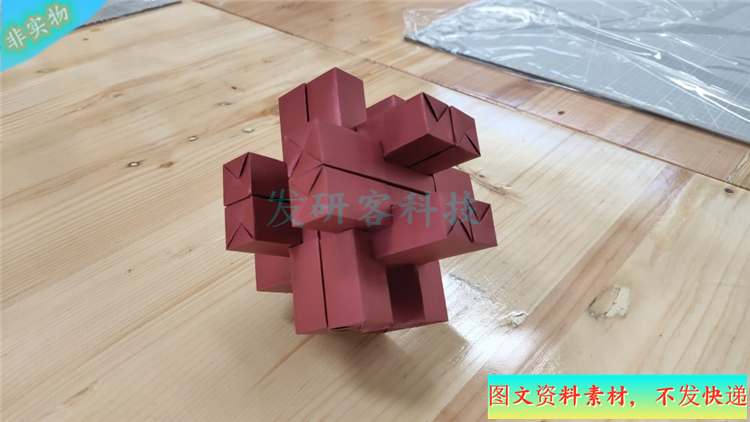 3D十二组合鲁班锁玩具拼装模型 激光切割雕刻CAD/DXF矢量图纸素材