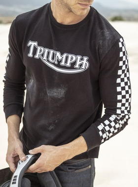 Triumph凯旋复古摩托车骑行服装备越野服速干衣透气速降服机车服